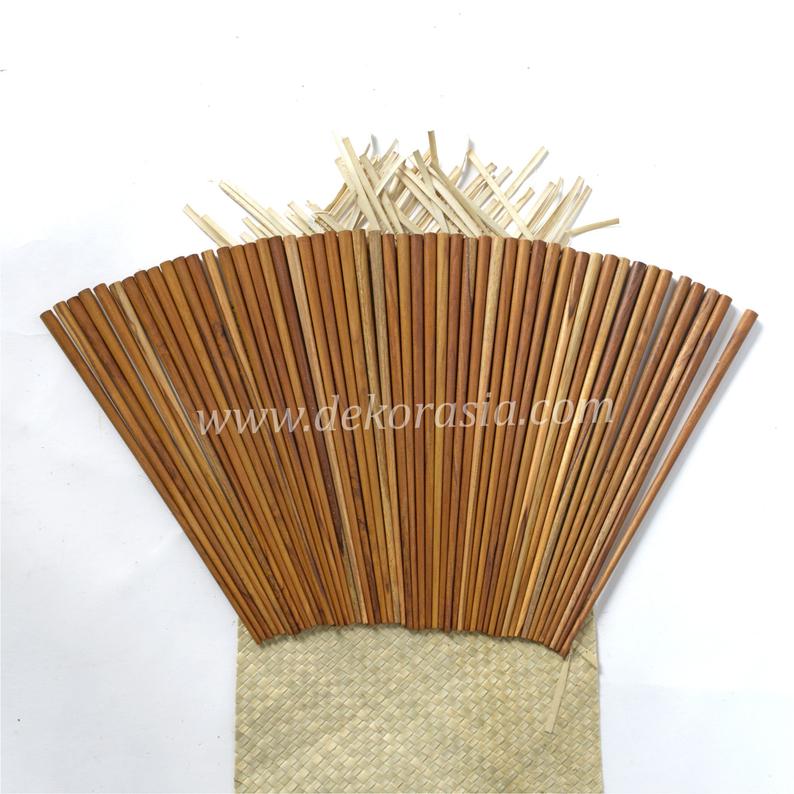 Teak Wooden Chopsticks in Length 9.5 inches - Kitchenware | Free Shipping